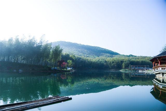 金坛茅山风景区（常州金坛茅山以水为幕花为笔）