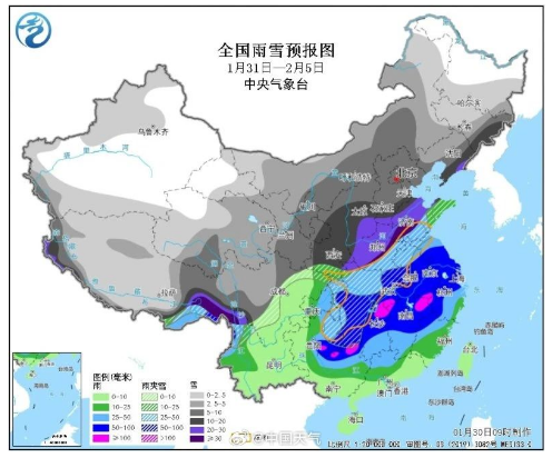 河南降雪预报图里发黑的雪将有多大 3