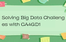 Solving Big Data Challenges with CA4GD1