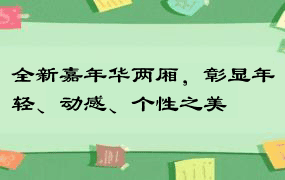 全新嘉年华两厢，彰显年轻、动感、个性之美