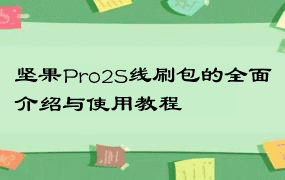 坚果Pro2S线刷包的全面介绍与使用教程